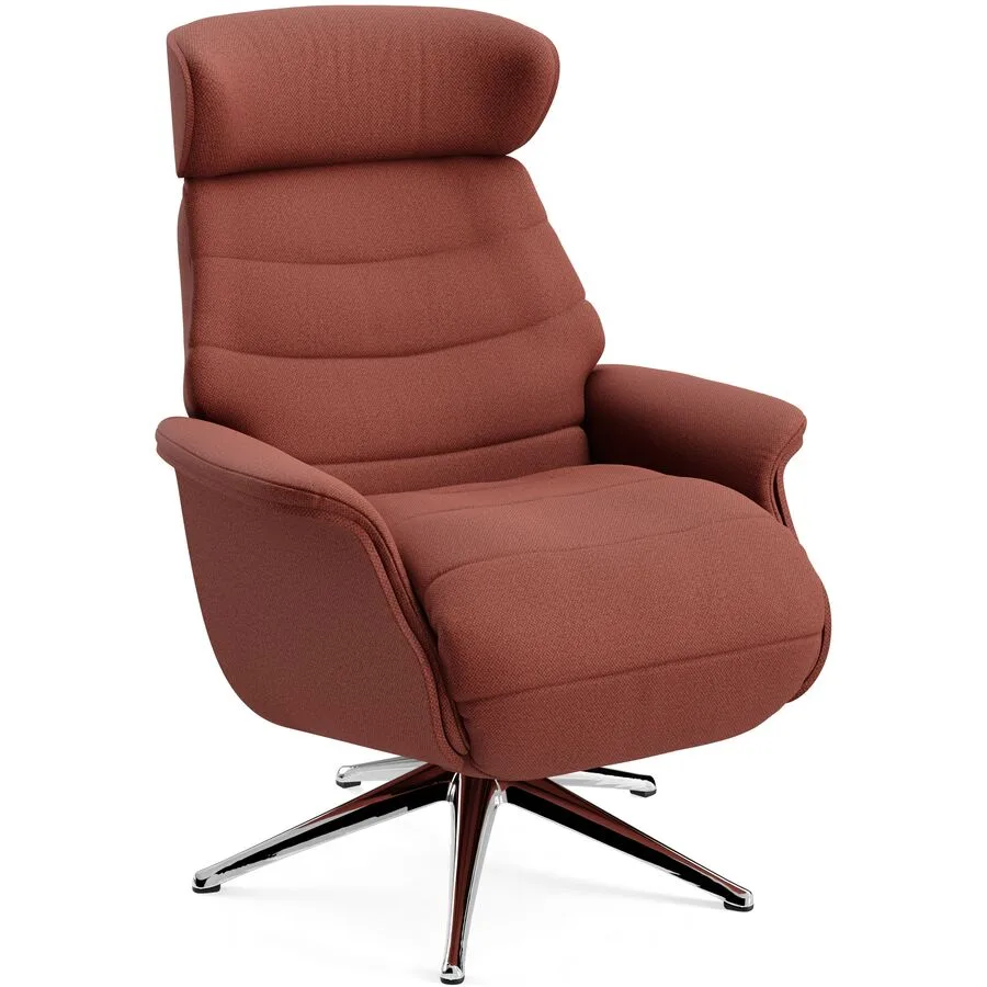 Relaxsessel Cam Denno - 1264 Wine Red Stoff/Metall T 88 B 83 H 113 cm - Möbel Konfigurator: Traummöbel individuell zusammenstellen