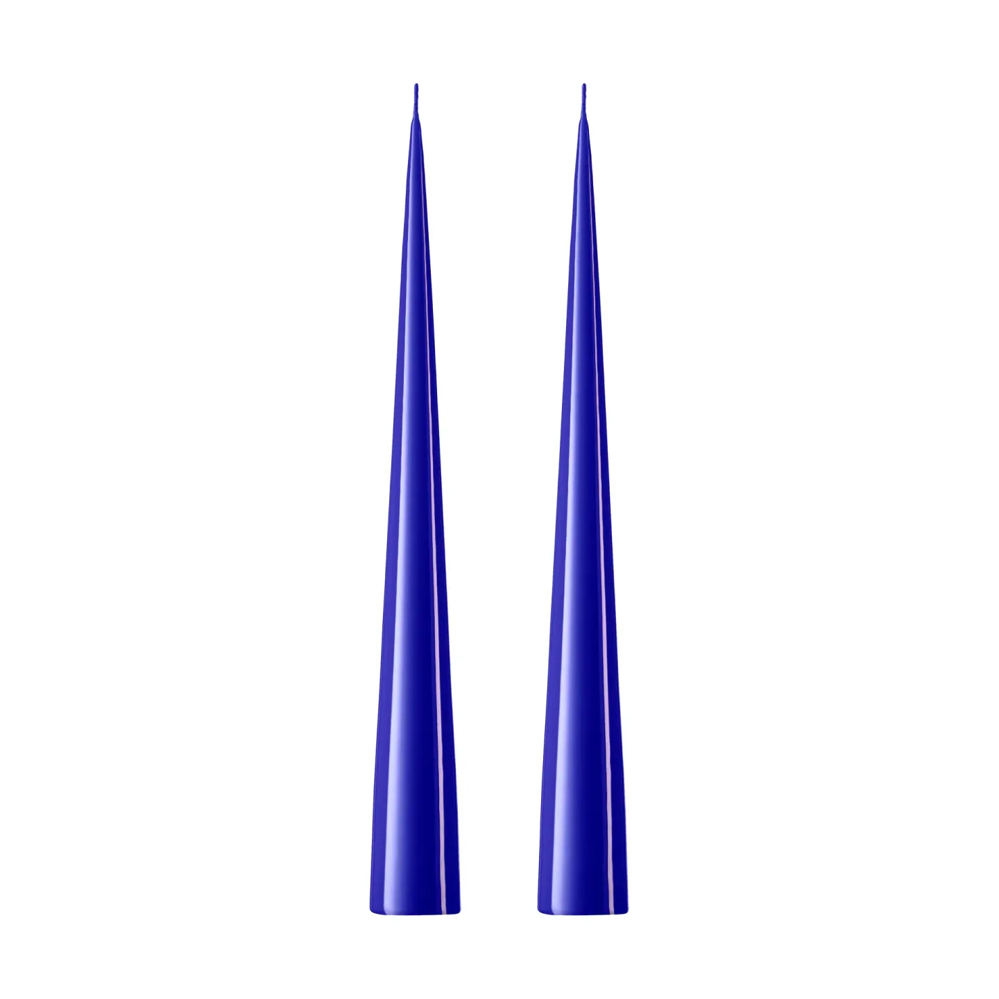 ester & erik ester & erik Kegelkerze 37cm 2er Pack lackiert Cornflower 48