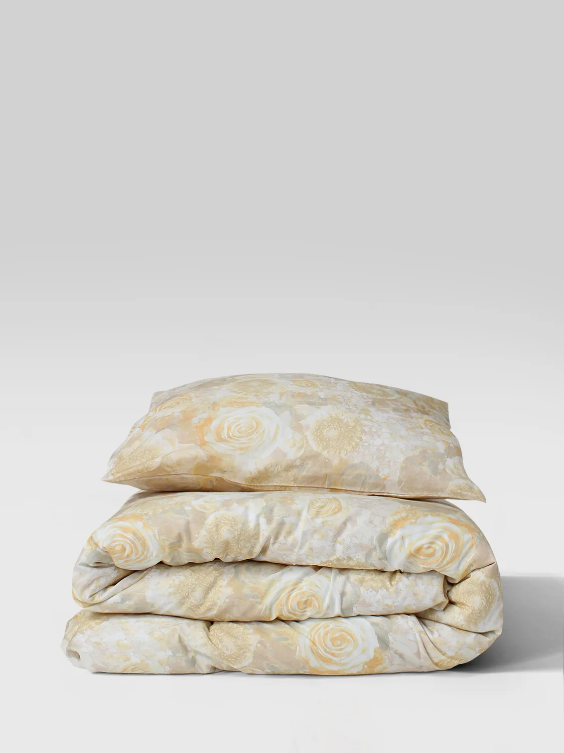 Dynetrekk sett - Soft (gul) (Størrelse: 150 x 210 cm)