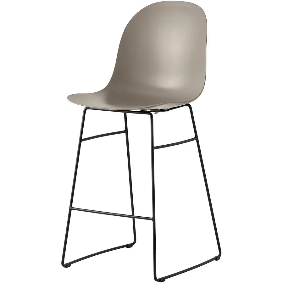CONNUBIA Barhocker Academy schlamm Metall/Polypropylen H 104 cm