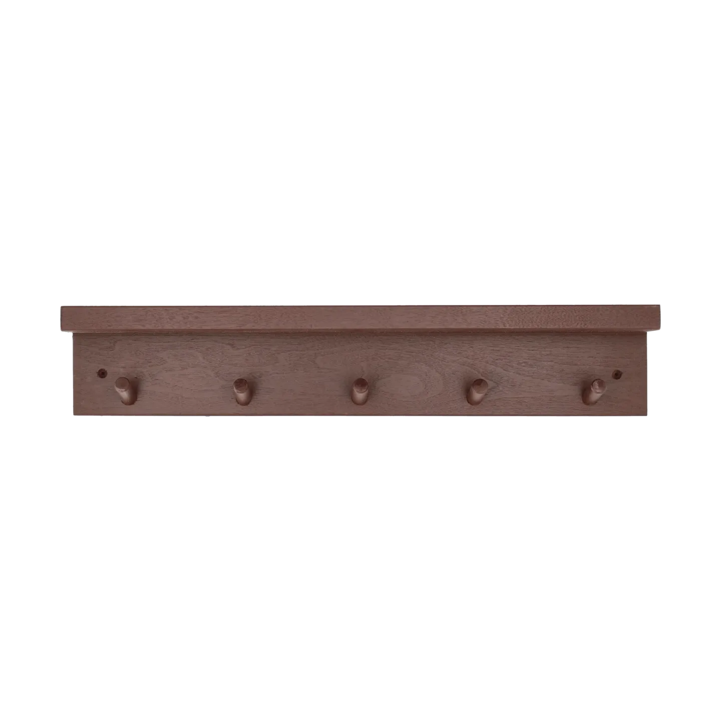 Scandi Living Alley Hakenleiste mit Ablage Burgundy