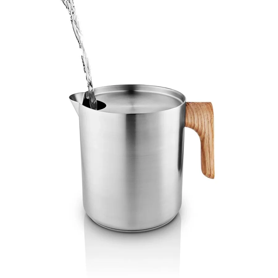 Teekocher Eva Solo Silber Edelstahl H 16.5 cm 1 l