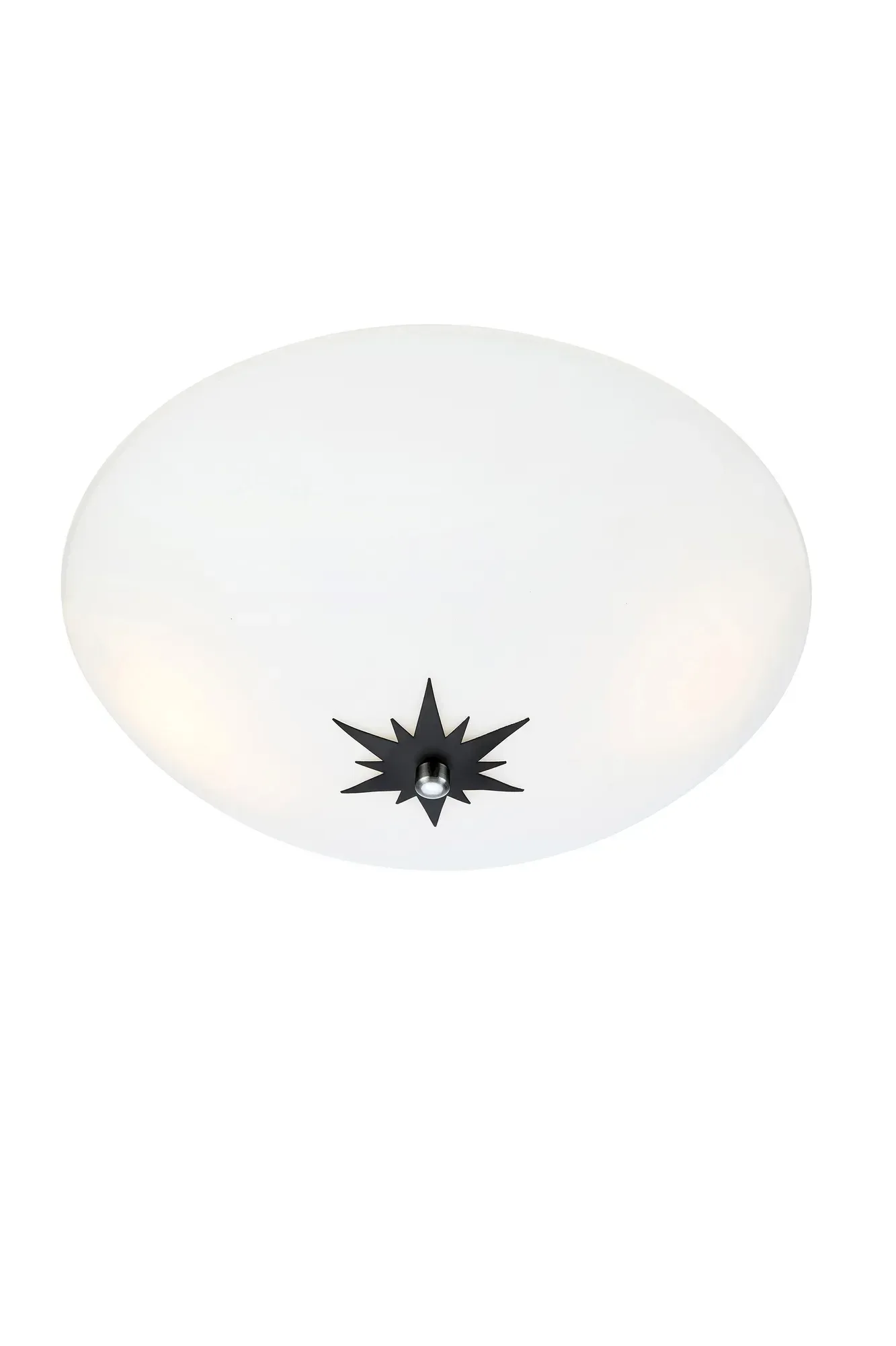 Rose Deckenlampe Weiß 35 cm