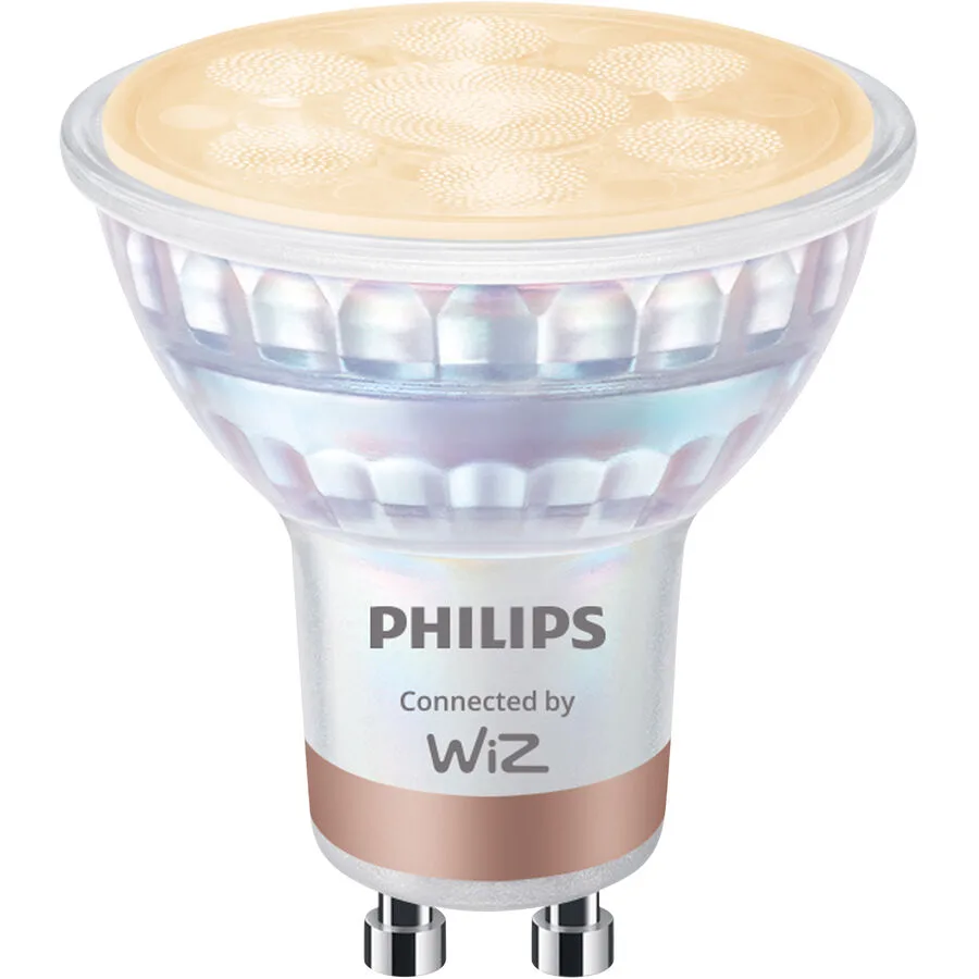 Leuchtmittel Philips Kunststoff GU10 4.7 W - Farbe: Transparent - LED - Lichtfarbe: Extra warmweiss - Helles Neutralweiss - LED Leuchtmittel