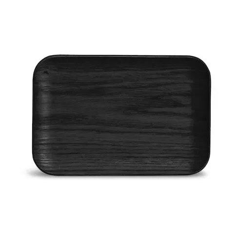 Sagaform Hanna Teller 13x19 cm Schwarz