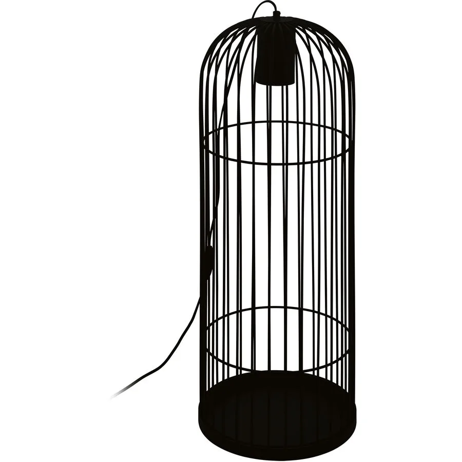 Eglo Stehlampe Latchely Schwarz Stahl 27.5 cm 72 cm