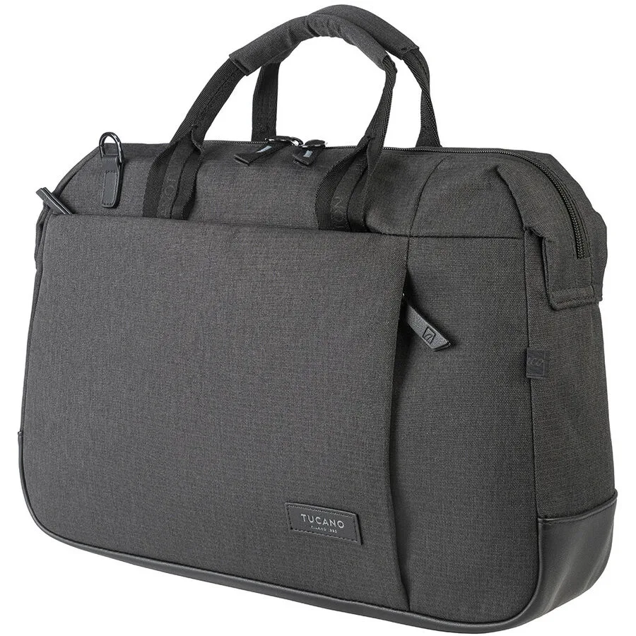 TUCANO Laptop-Tasche Ago Grau Stoff - Farbe: anthrazit
