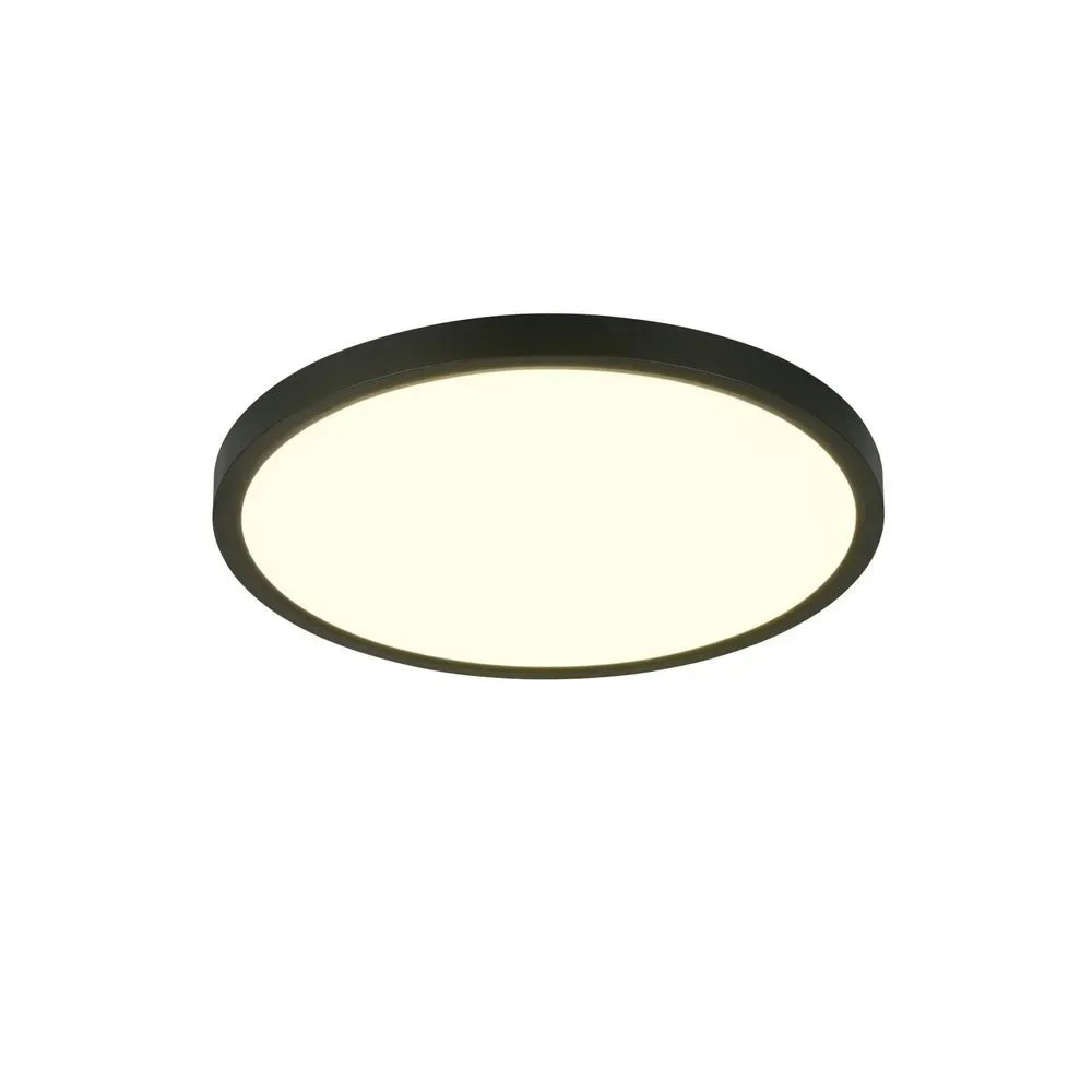 Taklampa TRIO Draco - 40 cm, Mattsvart