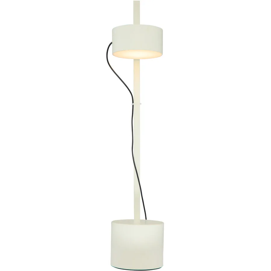 Tischlampe Colma Metall/Acryl cremeweiss matt 5W LED - LED- LED Energiesparlampe