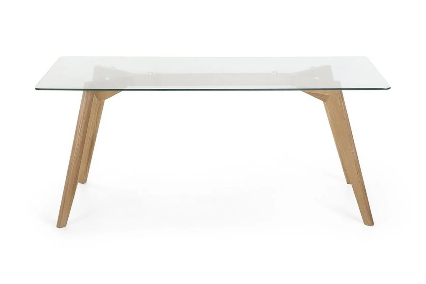Matbord Hudson 180 cm - Transparent