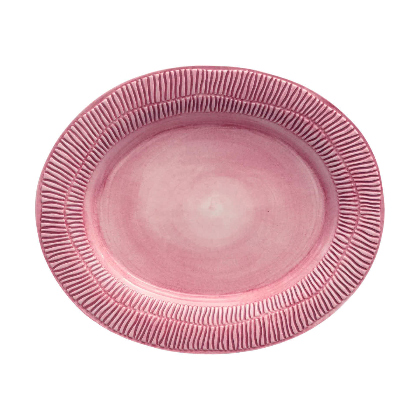 Mateus Stripes Teller 30 x 35cm Rosa