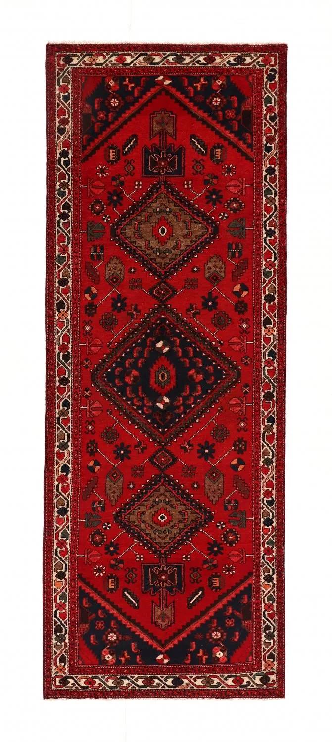 Orientalsk teppe Hamedan 306 x 111 cm