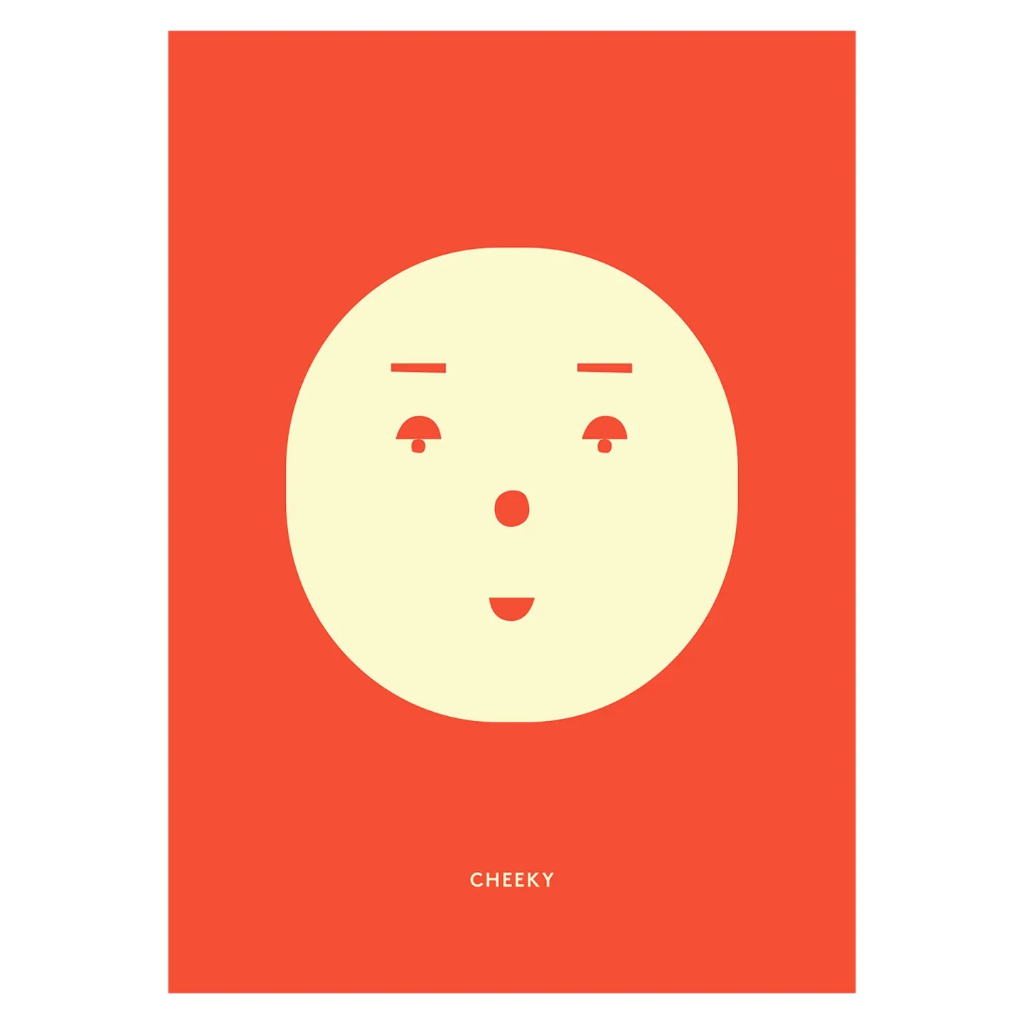 Paper Collective Cheeky Feeling Poster 30 x 40cm