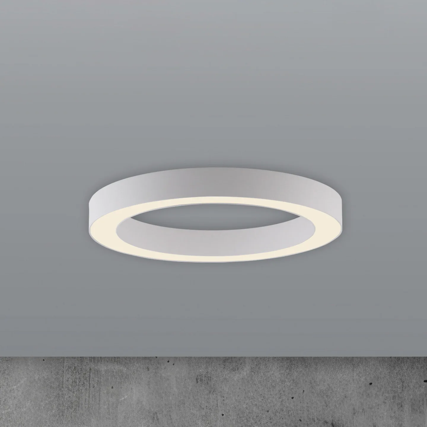 Lines LED-Deckenlampe, Ø 35 cm, weiß, CCT - PURE - Wohnzimmer - Modern - Metall - Rund