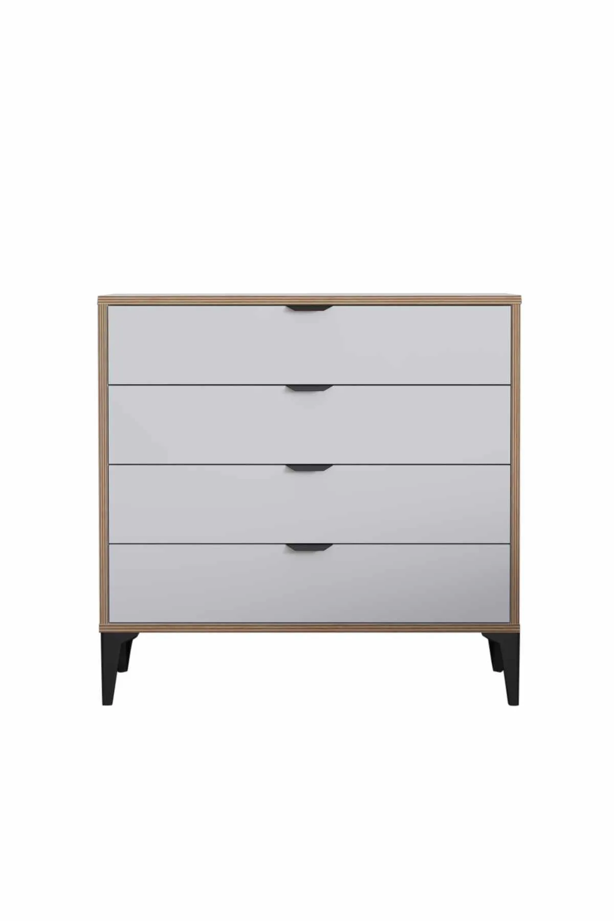 Olyros Byrå 90 cm - Vit