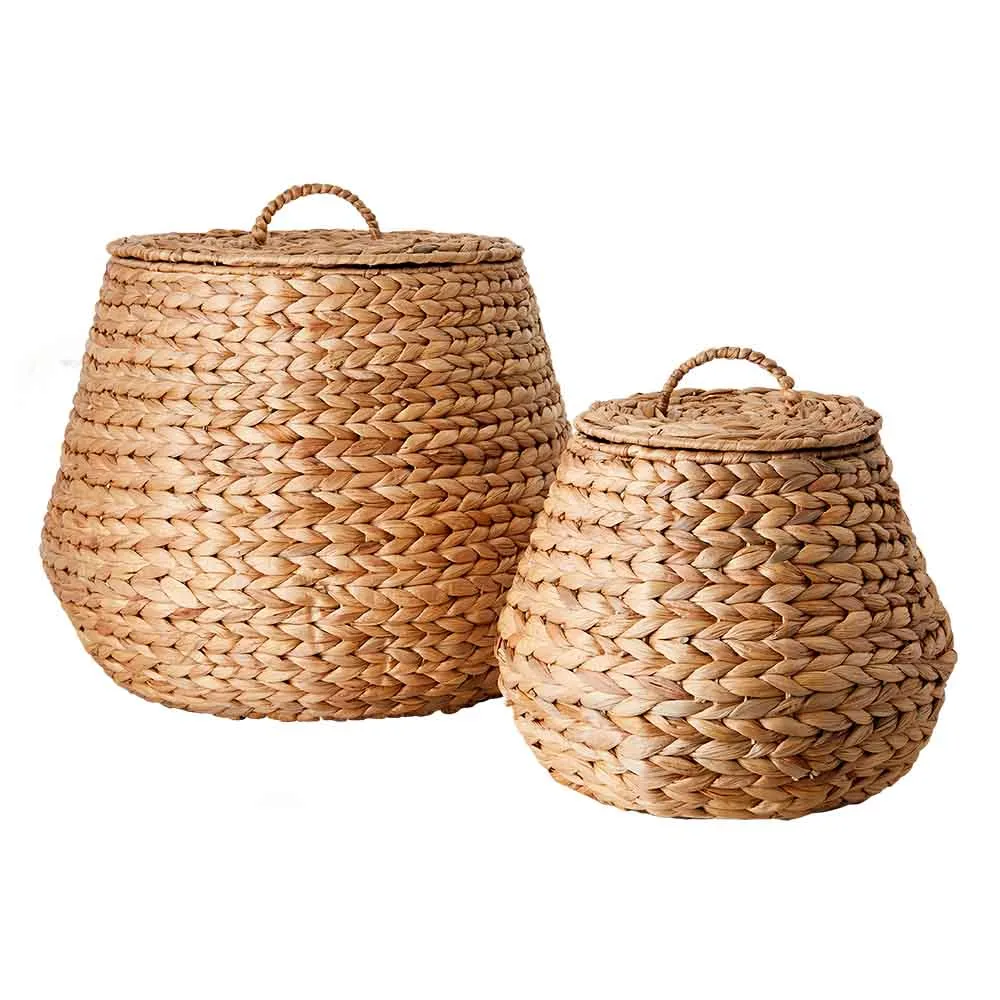Collect Korgar med lock, set om 2
