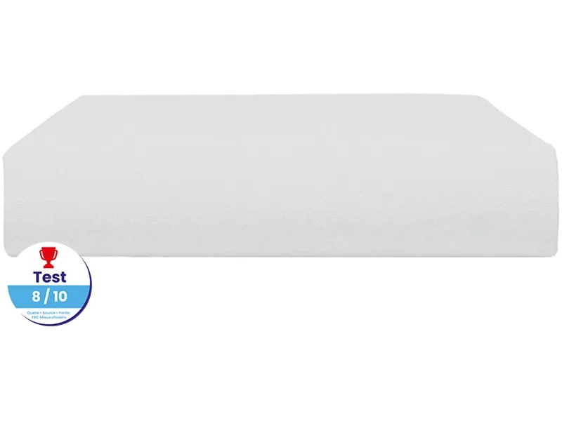 Fixleintuch DH JERSEY PEIGNE 180x200cm weiss