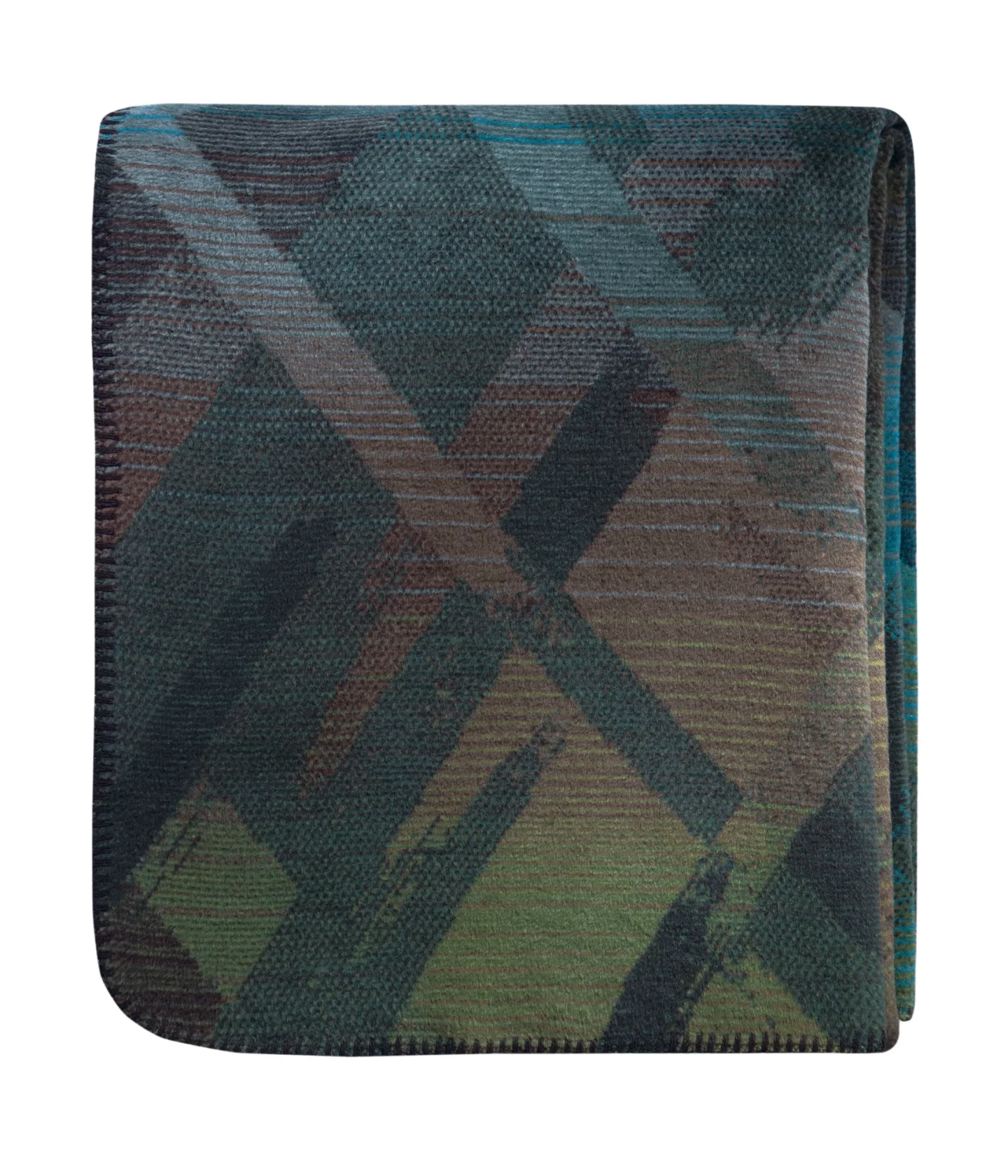 Biederlack Plaid Orion Mossy Glow Grün | Schubiger Möbel