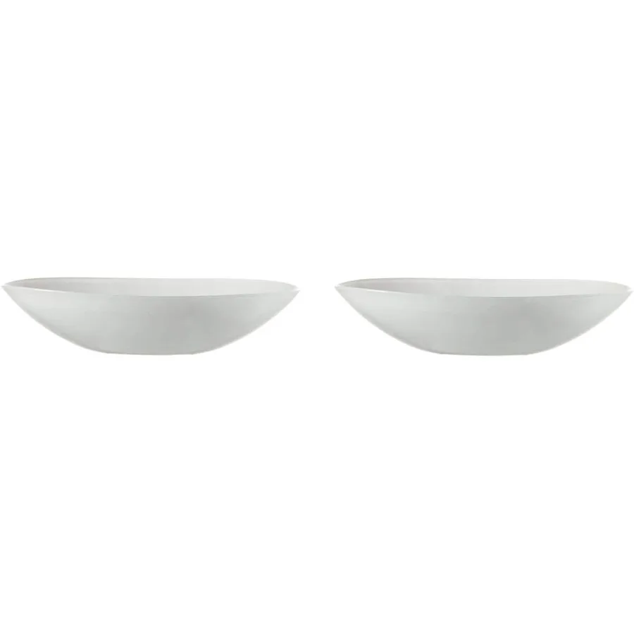 Schalen-Set Leonardo Weiss Glas 15 cm 9 cm