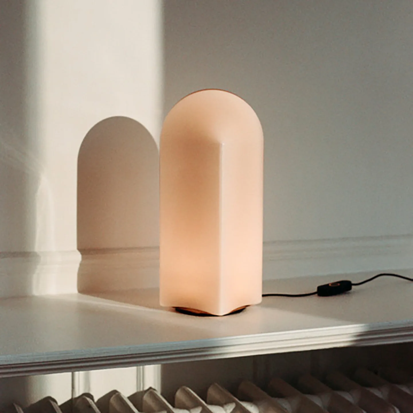 HAY Parade bordslampa 32 cm Blush pink