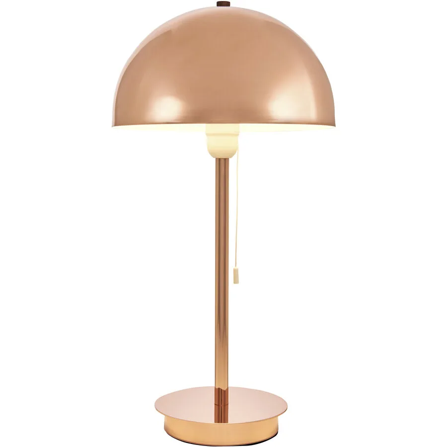 Tischlampe Kemer Kupfer Metall 25 cm 47 cm
