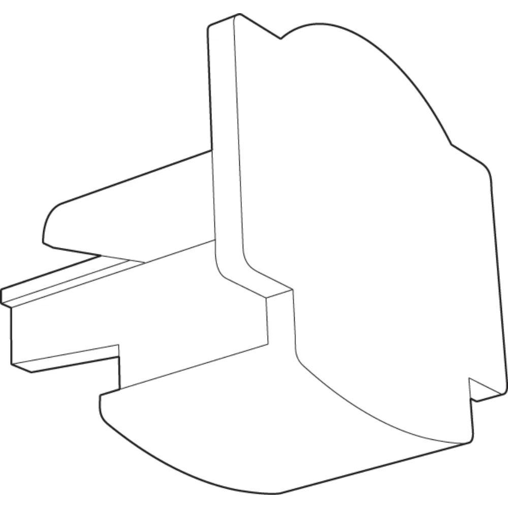 Concord Lytespan 1 End Cap vit