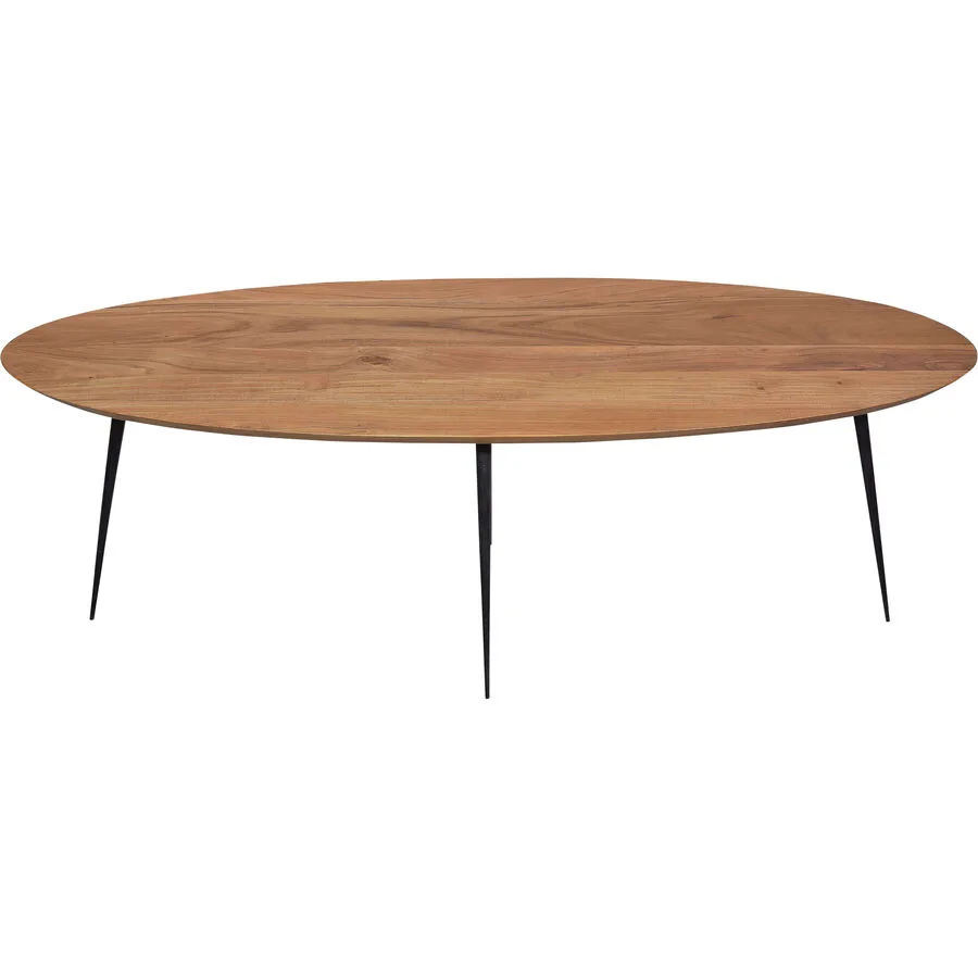 Salontisch Thats It natur/schwarz Holz/Metall B 150 T 60 cm