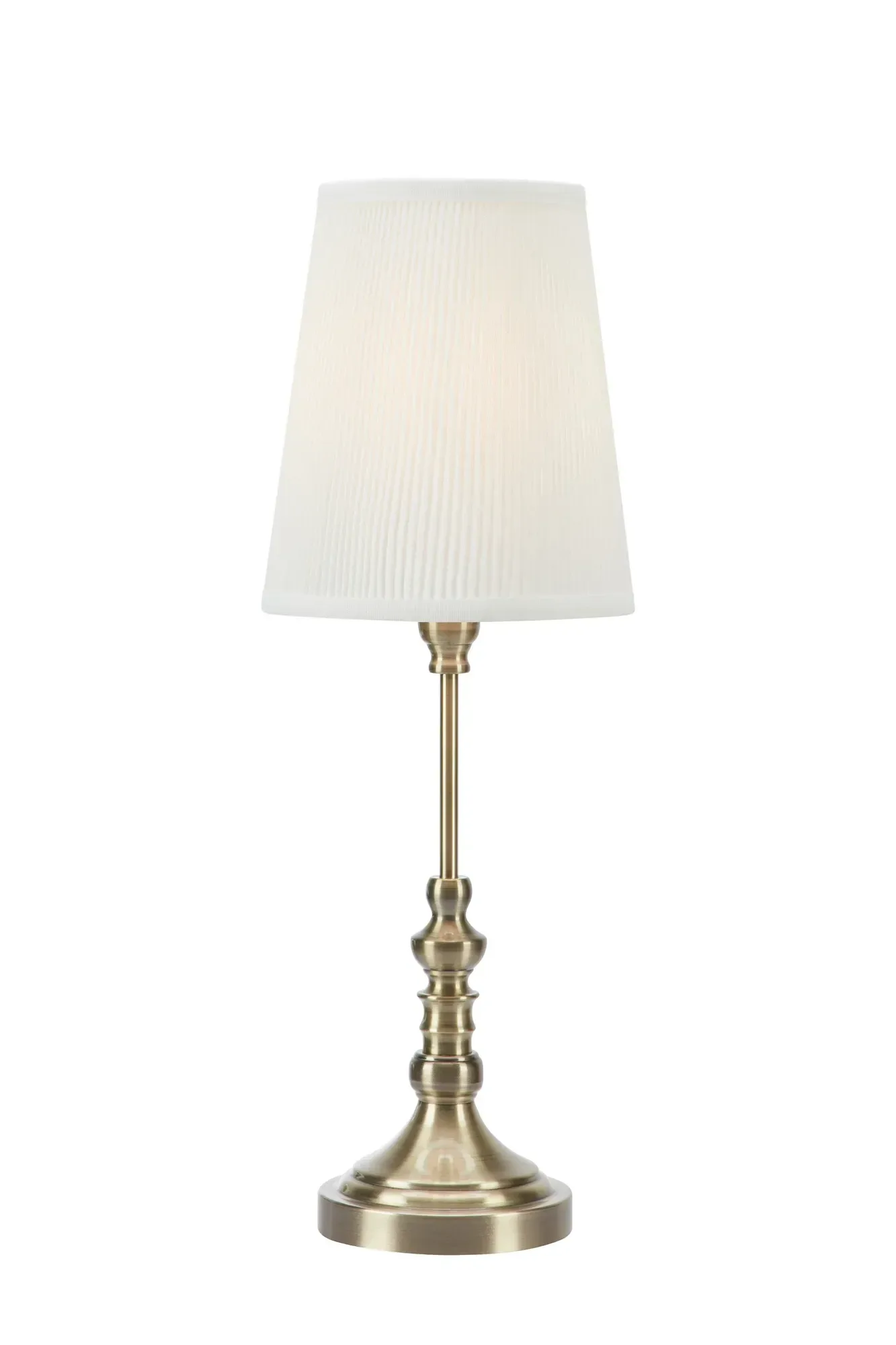 Noble Tischlampe Messing 66 cm