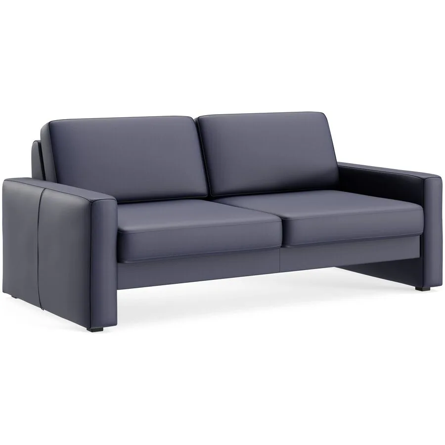 Sofa Devin Leder azur B 180 T 90 cm - Möbel Konfigurator: Traummöbel individuell zusammenstellen
