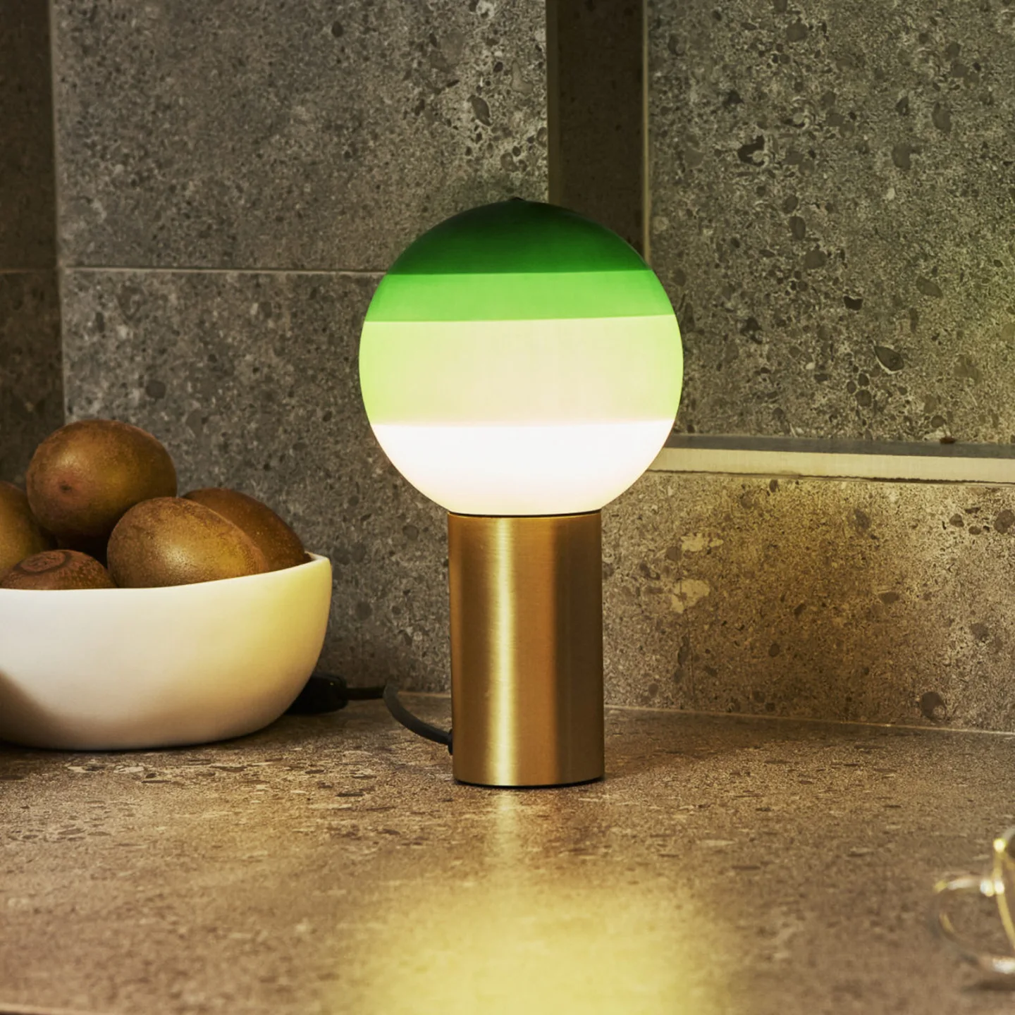 Bordlampe Dipping Light, højde 22 cm - MARSET - Stue - Design - Glas - Med skærm