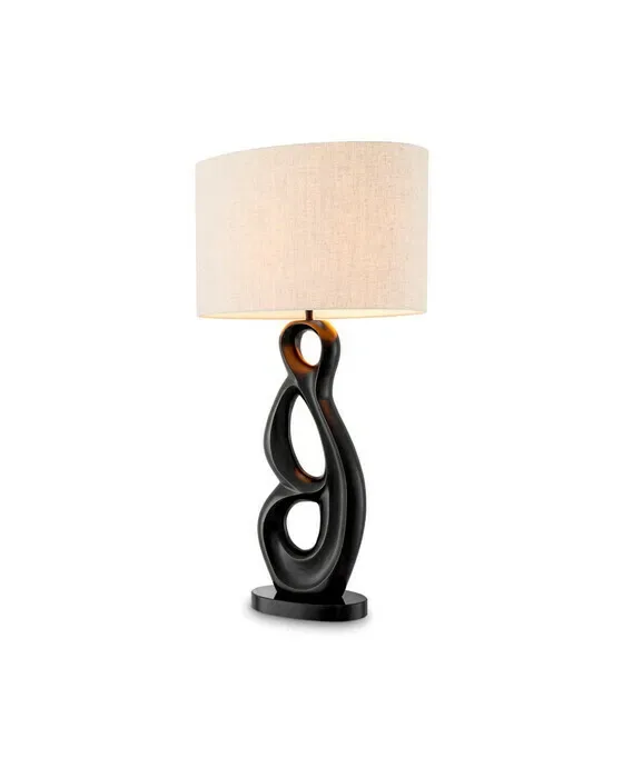 Macias bordlampe bronze