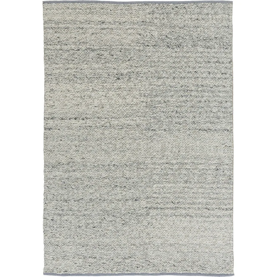 Teppich Taira Grau Wolle 160 cm 230 cm