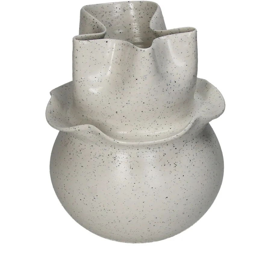 Vase Myko Weiss Porzellan 23 cm