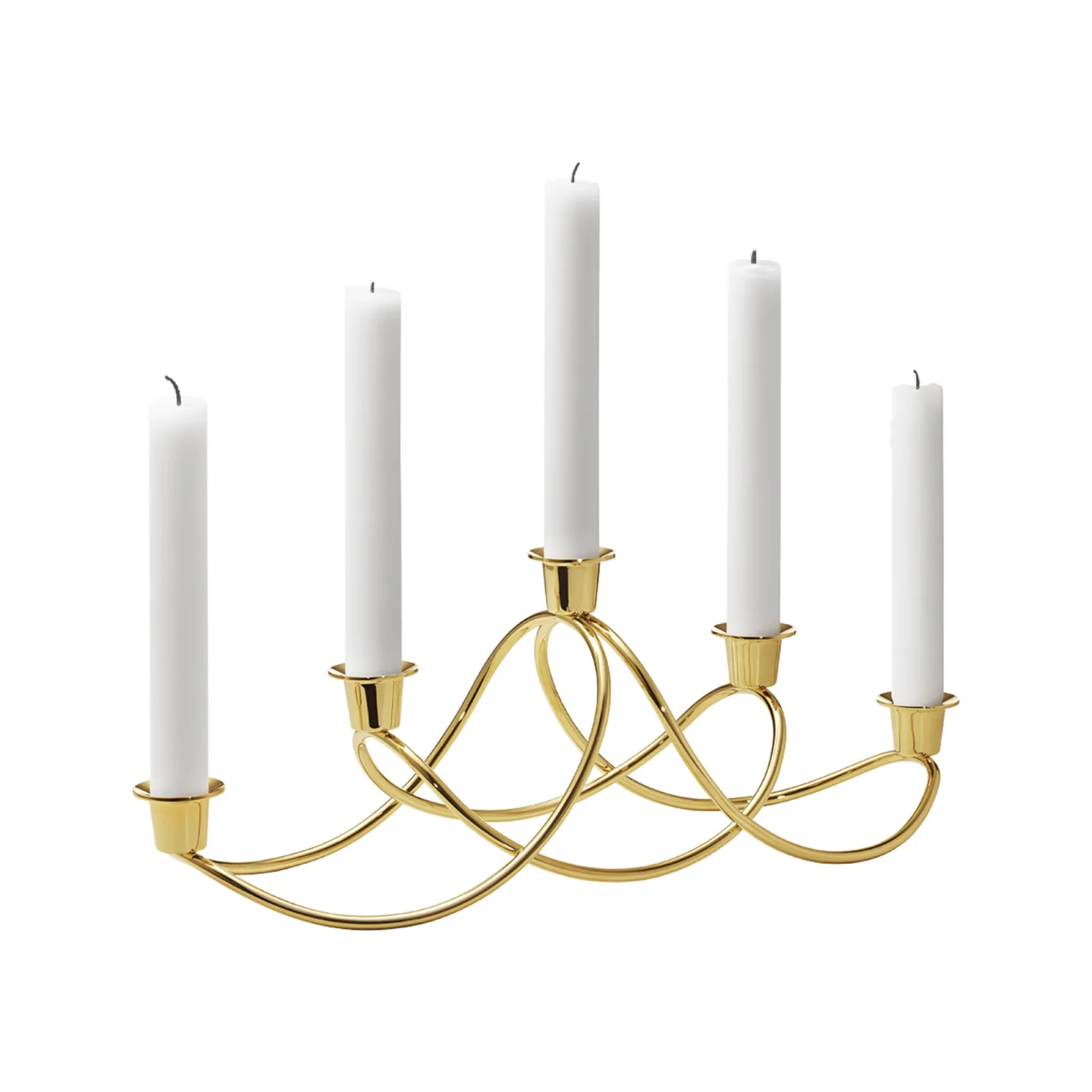 Georg Jensen - Harmony ljusstake guld - Ljusstakar - Maria Berntsen - Guld - Metall