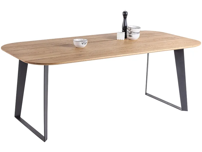 Tisch PAOLA 200x100x75cm wildeiche natur