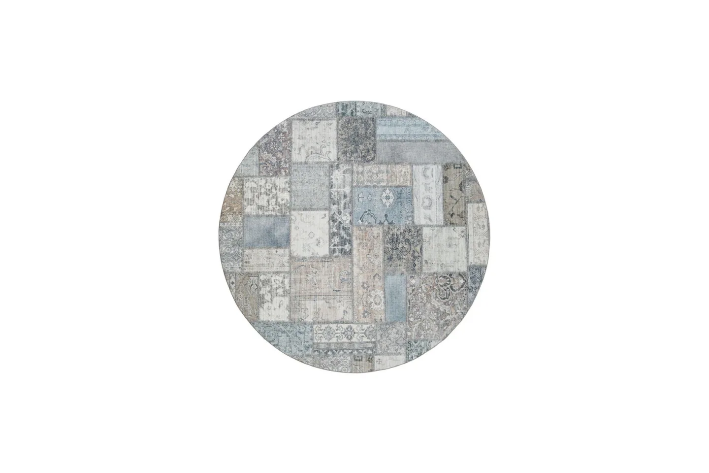 Tarfaya Friezematta Rund 240 cm - Natur