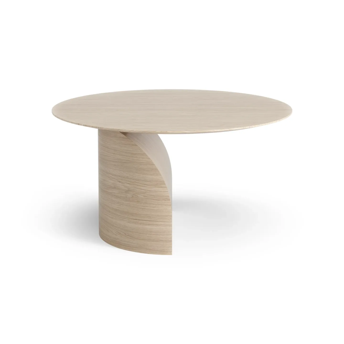 Swedese Savoa soffbord H45 cm Ek vitpigmenterad