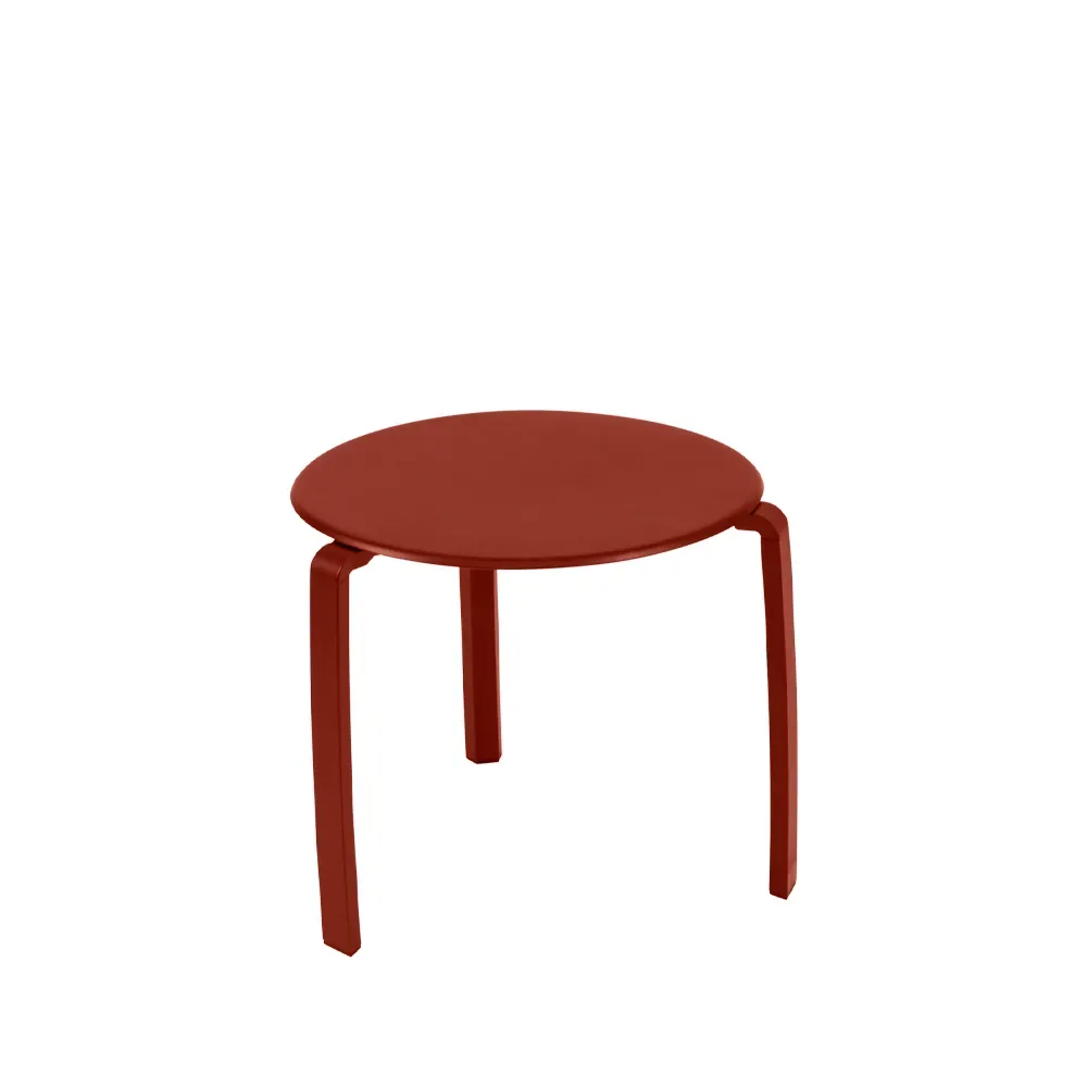 Fermob Alize bord lågt Ø48 cm Red ochre (röd)