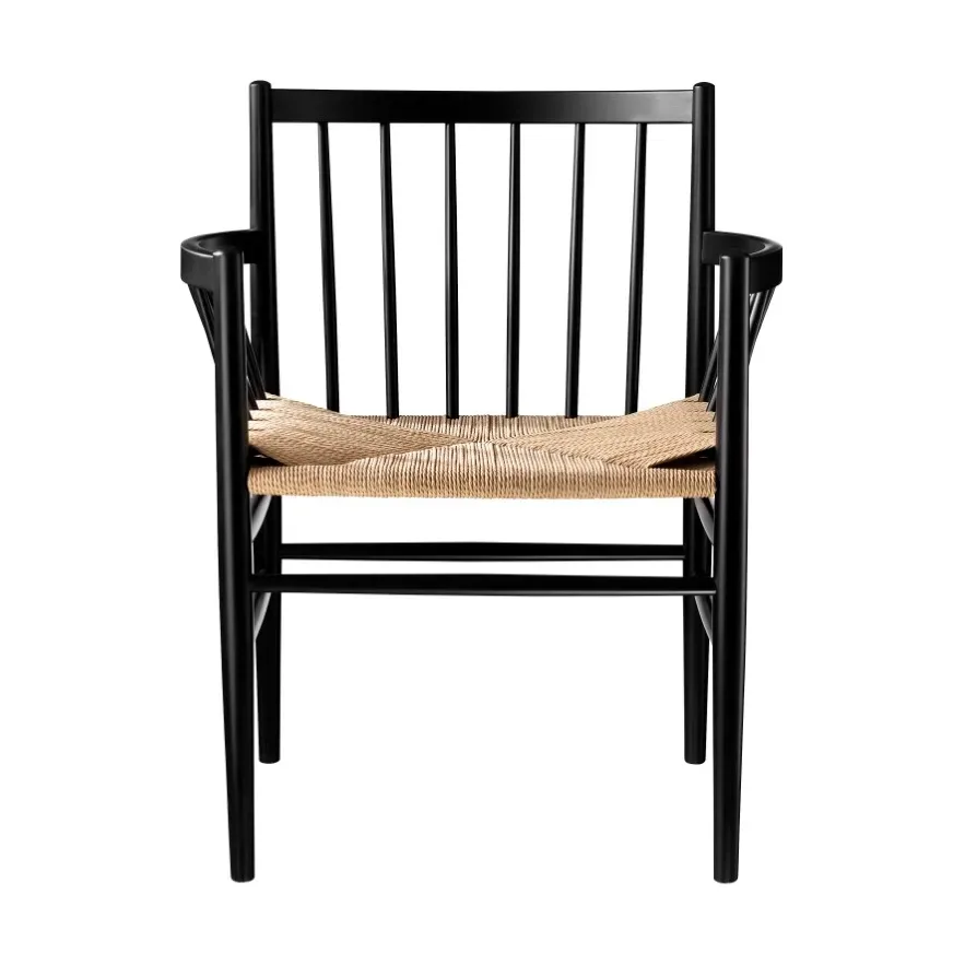 FDB Møbler J81 karmstol Nature-beech black painted