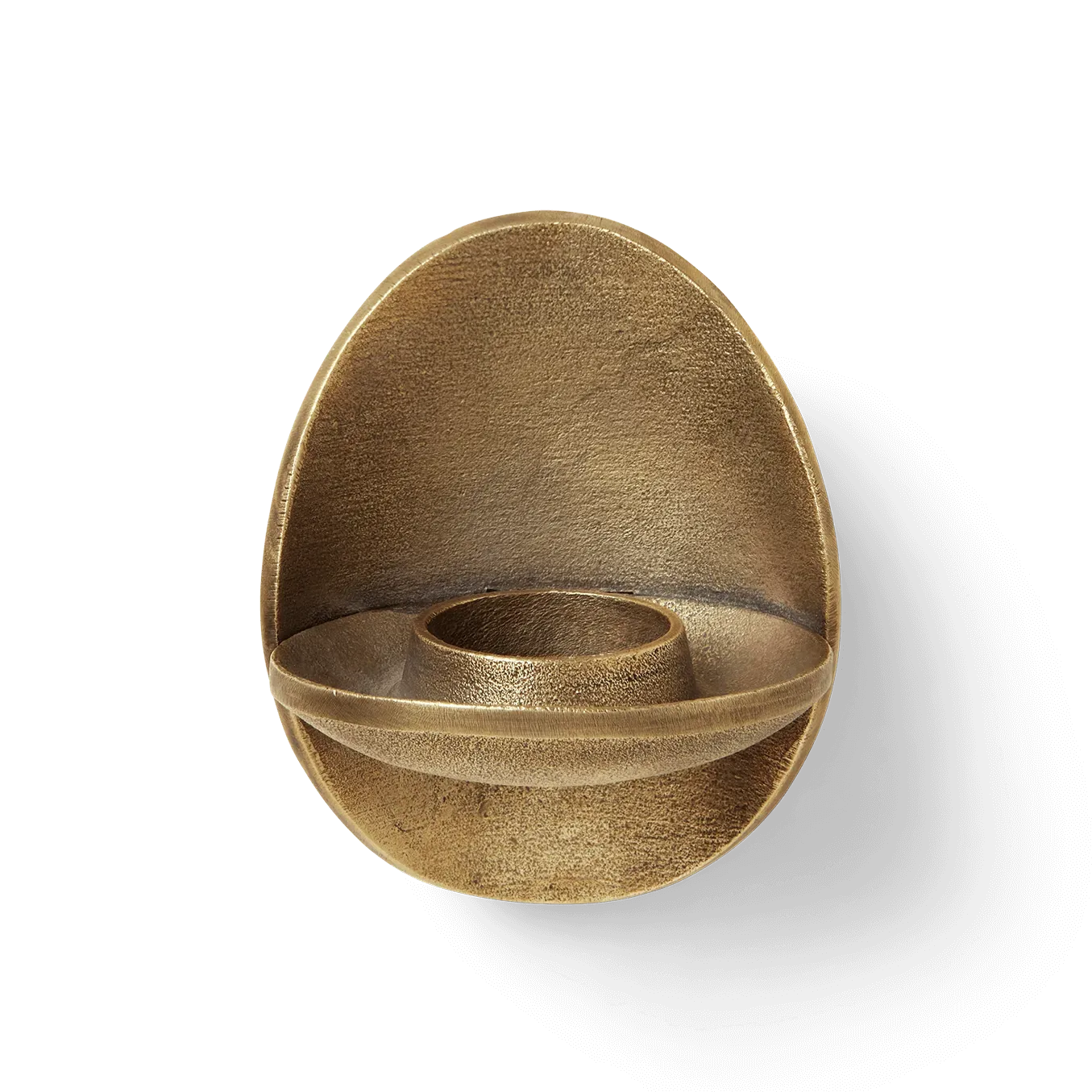 Ferm Living Agapé Teelichthalter Wand Brass finish