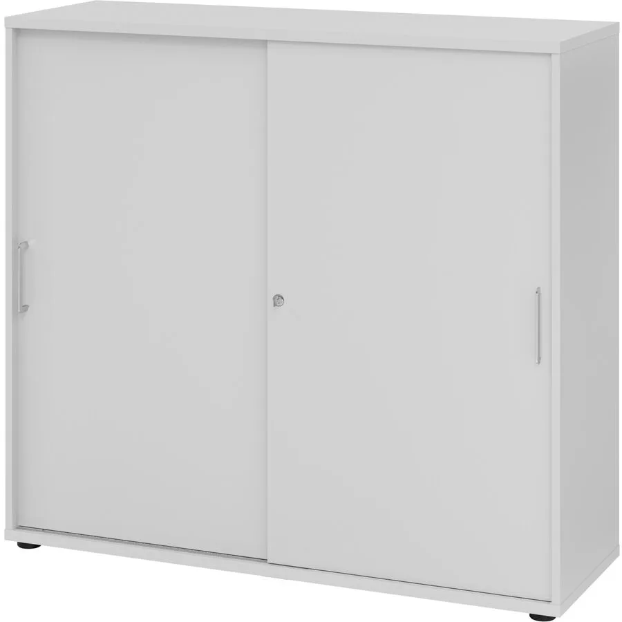 Aktenschrank Office grau Holzwerkstoff B 120 H 110 cm