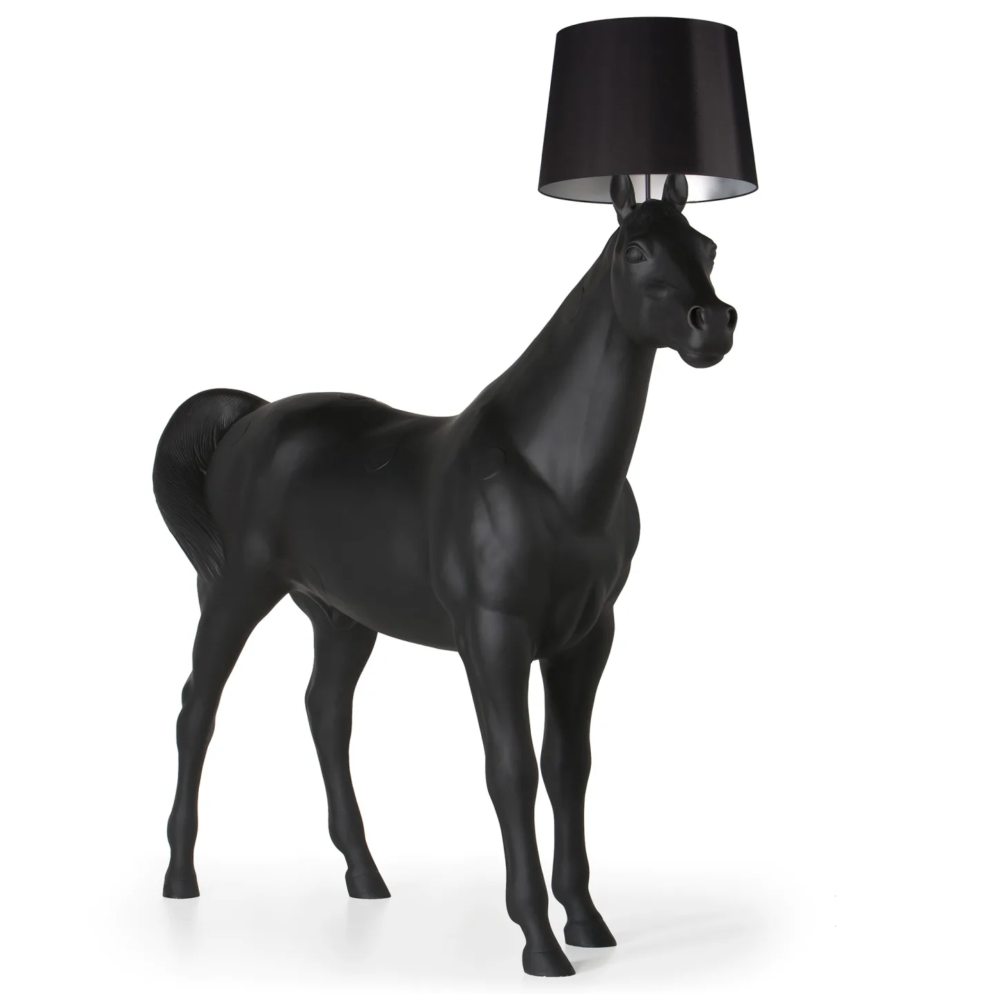 Moooi - Horse Lamp - Skärmlampor - Front Design - Svart