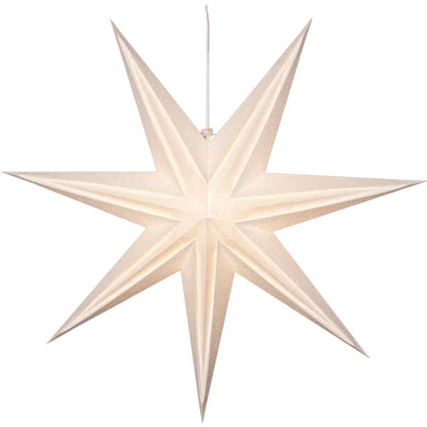 Star Trading - Holly Ø75 - Adventsstjärna - Vit