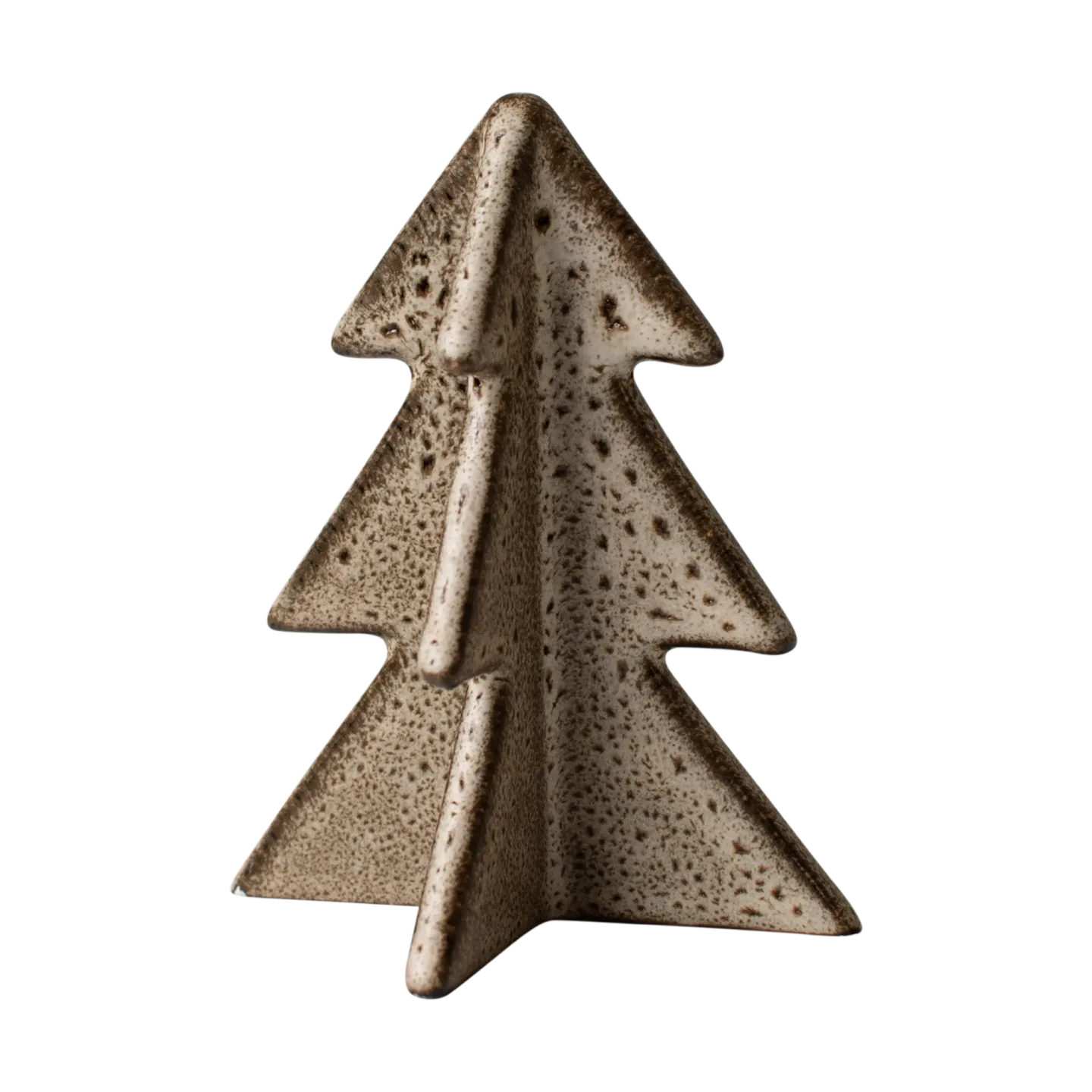 DBKD Winter tree dekoration Beige, 9,5 cm