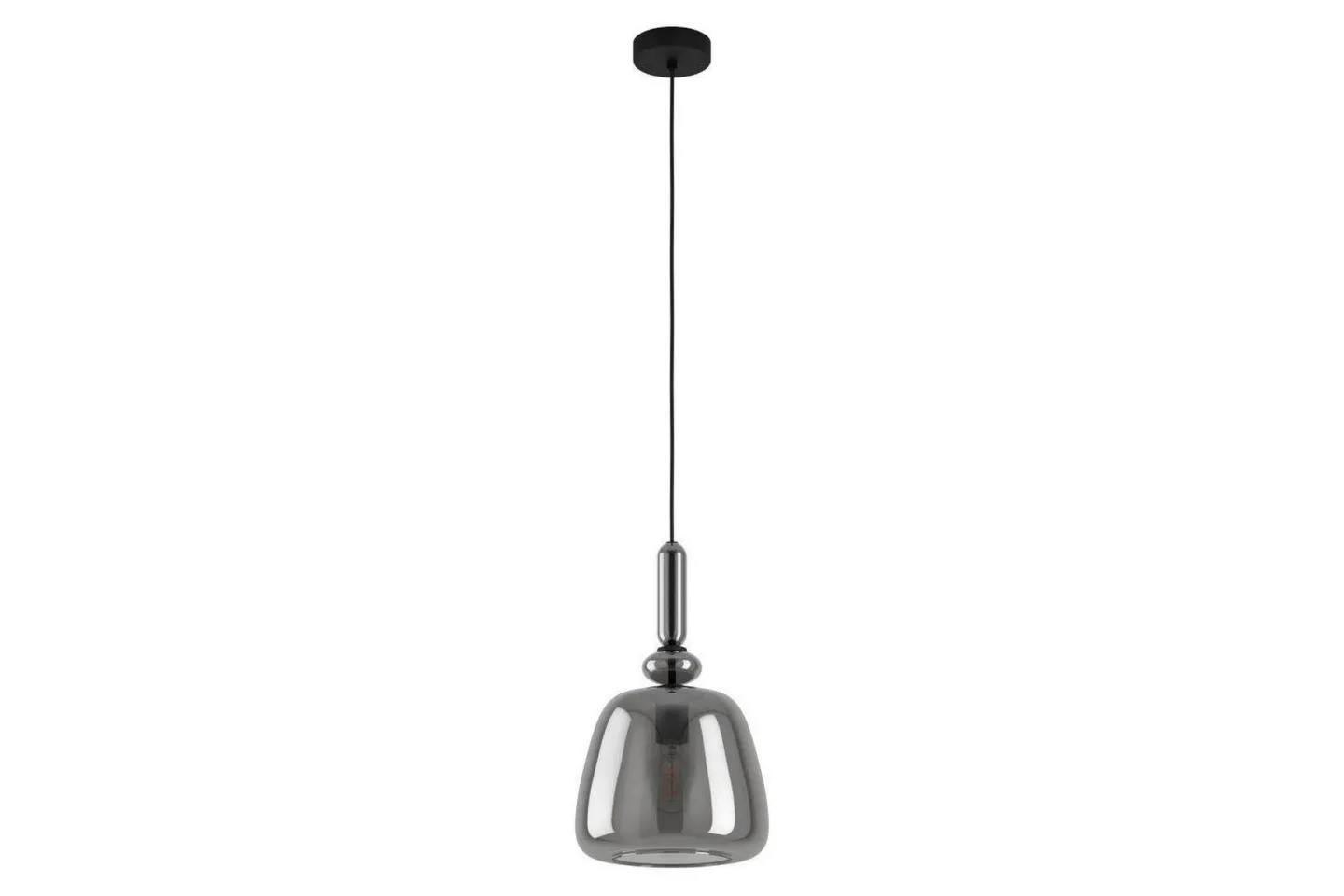 Takpendel Eglo Bovino Svart/Transparent -