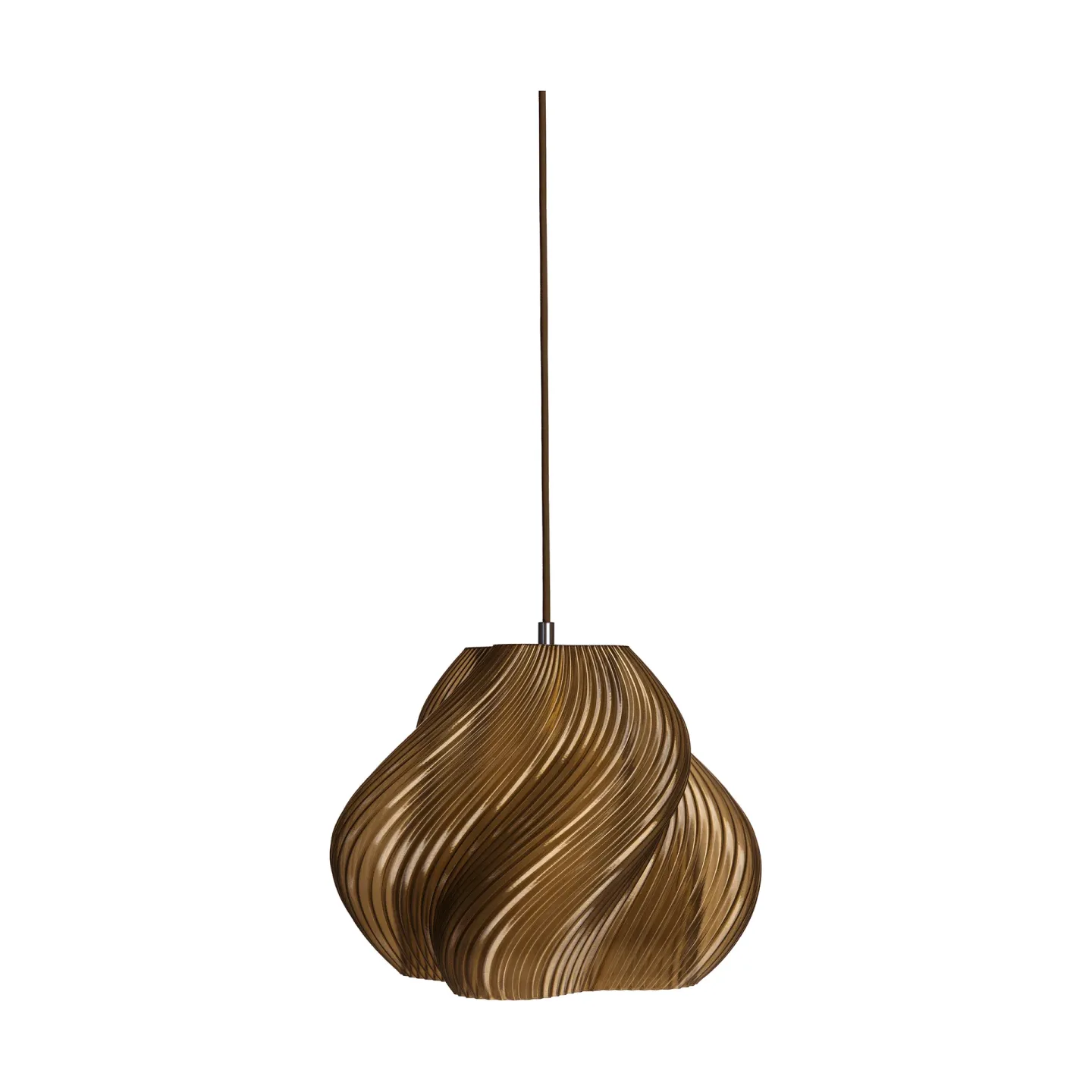 Crème Atelier Soft Serve pendel Caramel-chrome, 02, 25 cm