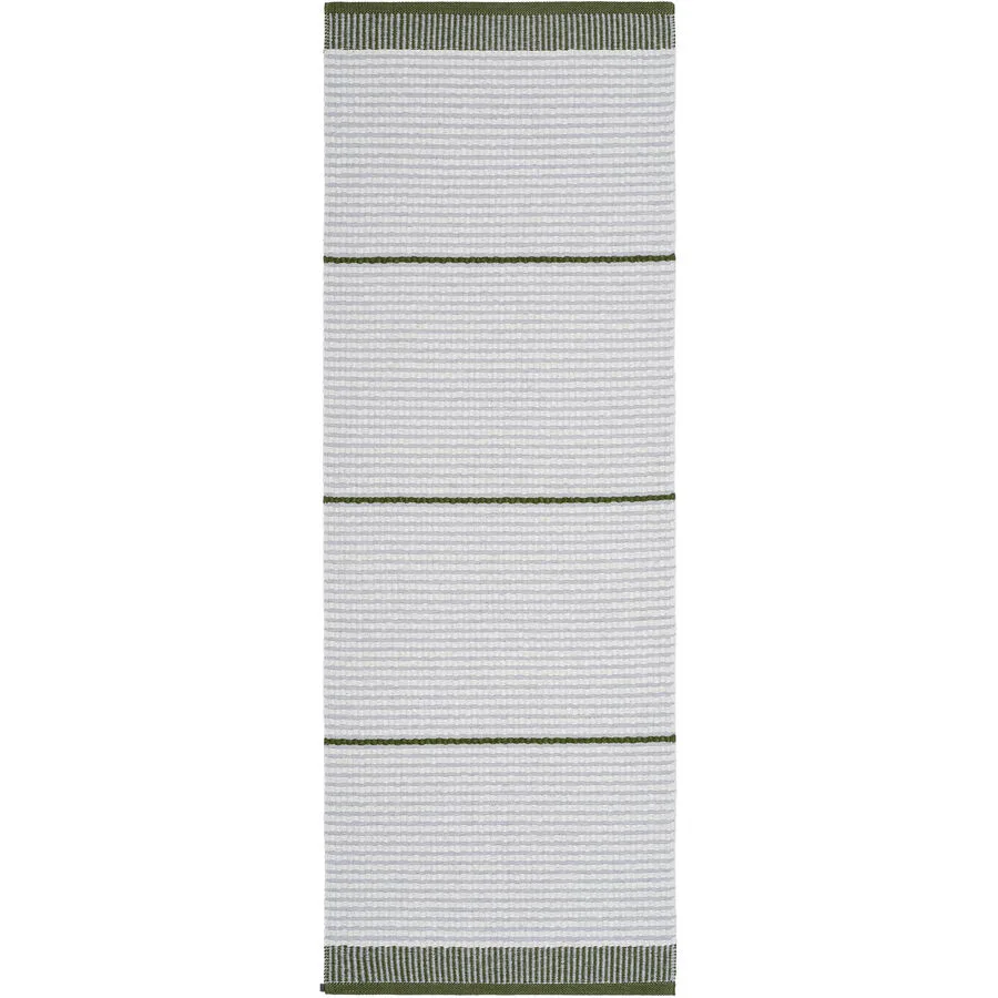 HORREDSMATTAN Outdoor-Teppich Rosa grün Streifen Mischgewebe 70 x 400 cm