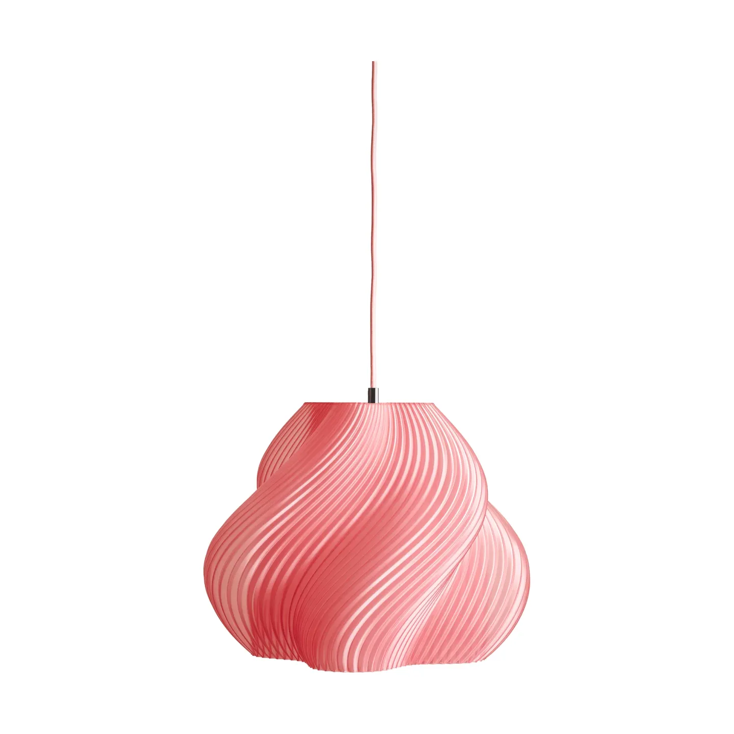 Crème Atelier Soft Serve Pendelleuchte Peach sorbet-brass, 03, 30 cm