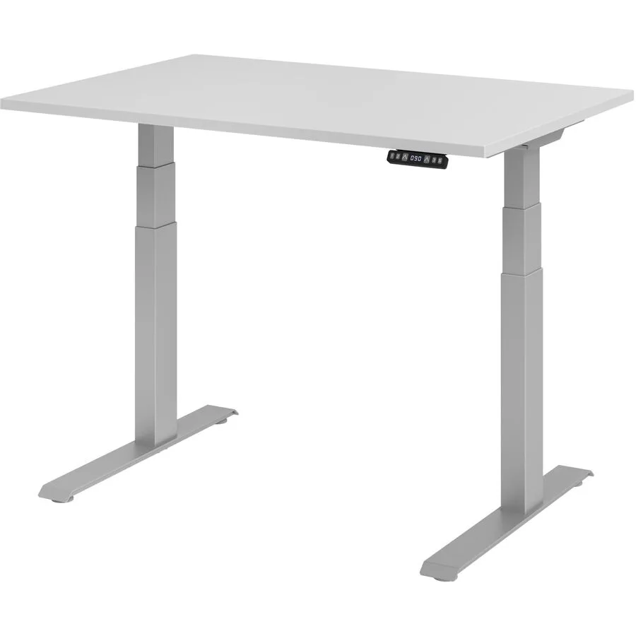 Schreibtisch Office grau Holzwerkstoff B 120 T 80 cm