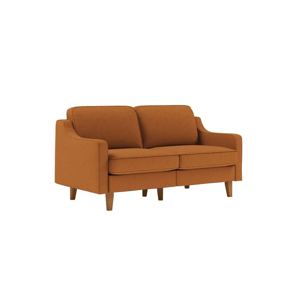 Lorvas 2-sits Soffa - Brun/Ljusbrun